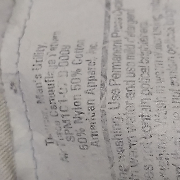 Mens 30 xs Air Force utility pants 50% cotton 50% nylon camo color - Picture 6 of 11